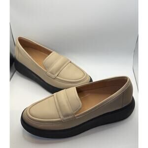 FitFlop F-Mode Womens 8.5 Comfort Platform Loafers Wobbleboard Technology